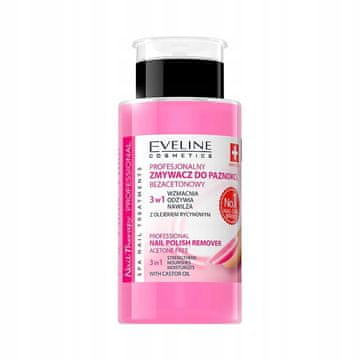 Eveline Cosmetics Eveline eNail Therapy odstranjevalec laka za nohte 3 v 1 brez acetona 190 ml
