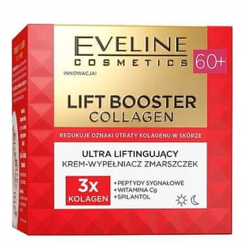 Eveline Cosmetics Eveline Lift Booster Collagen Ultra lifting krema za obraz 60+ dan/noč 50 ml