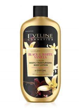 Eveline Cosmetics Eveline Luxury Expert mleko za telo Black&White Vanilla 350 ml