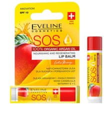 Eveline Cosmetics Eveline SOS Mango balzam za ustnice - regeneracija in vlaženje SPF 10
