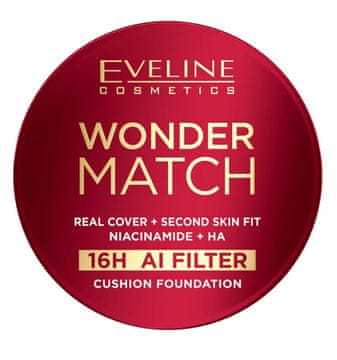 Eveline Cosmetics Eveline Wonder Match 01N Ivory prekrivni tekoči puder za obraz