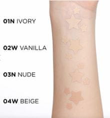 Eveline Cosmetics Eveline Wonder Match 02 W Vanilla hialuronska kislina za obraz - tekoča podlaga
