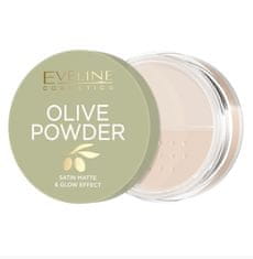 Eveline Cosmetics Eveline Olive Powder satenasto matirajoči puder v prahu