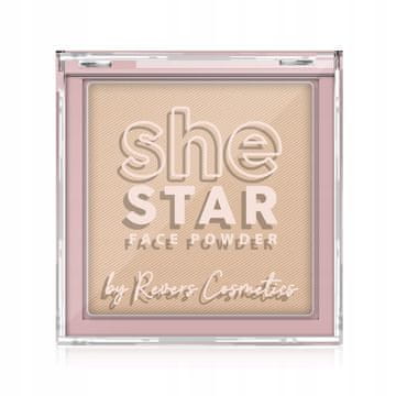 REVERS Revers SHE STAR pečeni puder za obraz, olivno rdeča 4, 10 g