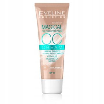Eveline Cosmetics Eveline Magical CC krema 52 Medium Beige SPF15 30 ml