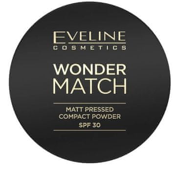 REVERS Eveline Wonder Match matirajoči puder SPF30 odtenek 02 Medium Beige 8 g