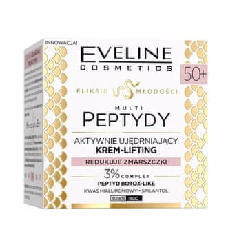 REVERS Eveline Elixir of Youth Multi Peptides lifting krema 50+ 50 ml