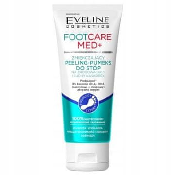 Eveline Cosmetics Eveline Foot Care Med+ piling za stopala s plovcem za otiščance 100 g