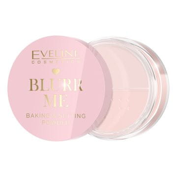 Eveline Cosmetics Eveline Blur Me Bake & Blur mehko roza puder v prahu za fiksiranje ličil 8 g