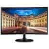 Samsung Zaslon CF390 C24F390FHR 61 cm (24") / 1920x1080 / VA / 60 Hz / 4 ms / črn / ukrivljen (1800R)