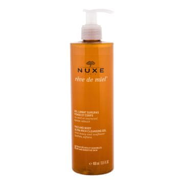 Nuxe Rêve de Miel Face And Body Ultra-Rich Cleansing Gel gel za prhanje za obraz in telo za ženske