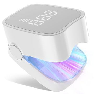 Netscroll Naprava za nego nohtov z modro svetlobo 460 nm, nega nohtov pri glivičnih spremembah, obarvanih nohtih, zadebeljenih nohtih, RepairNail.