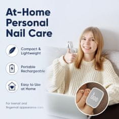 Netscroll Naprava za nego nohtov z modro svetlobo 460 nm, nega nohtov pri glivičnih spremembah, obarvanih nohtih, zadebeljenih nohtih, RepairNail.