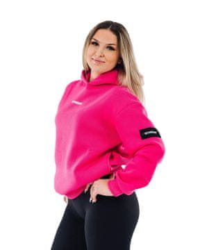 WITHMEANS Cozy Oversize Pulover s kapuco