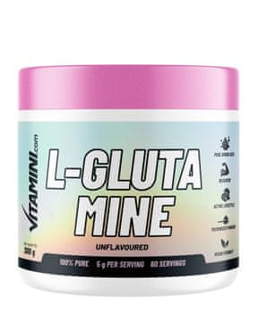 Vitamini.com L-Glutamine 300g Brez okusa