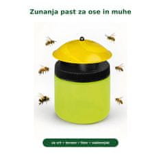 Roland Past za ose in muhe Ø105 × 147 mm – večkratna zunanja past z 200 ml vabe