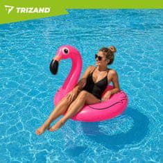 Trizand Napihljiv obroč Flamingo 102 cm