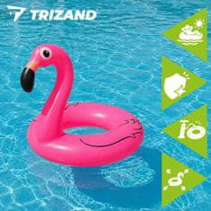 Trizand Napihljiv obroč Flamingo 102 cm