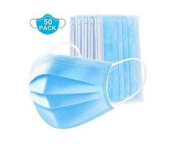 Ostatní Zaščitna maska Disposable mask 3-layer set of 50 pcs