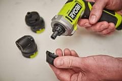 RYOBI RSD4-120TA2 4V USB akumulatorski izvijač + 4V 2,0Ah baterija, polnilec in nastavki