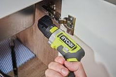 RYOBI RSD4-120TA2 4V USB akumulatorski izvijač + 4V 2,0Ah baterija, polnilec in nastavki
