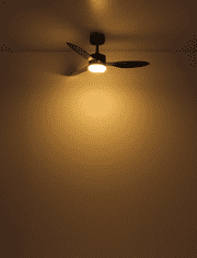 Globo stropni ventilator z LED svetilko