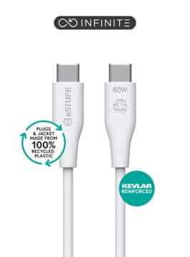 slomart eSTUFF INFINITE (GRS) USB-C v USB-C ES601201