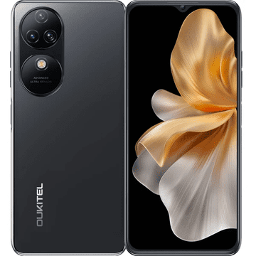 Oukitel C38 pametni telefon, 5150mAh, (RAM 24+256GB), črn