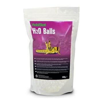 HabiStat H2O kroglice prozorne 500g
