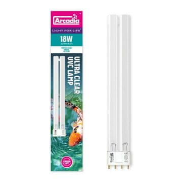 Arcadia Compact Ultra Clear UVC 18W, 2G11, 215mm