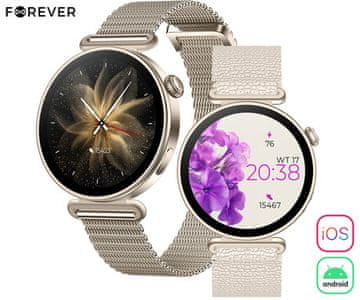 Forever  Bloomdust SB-380 pametna ura, zlata (Champagne Gold)