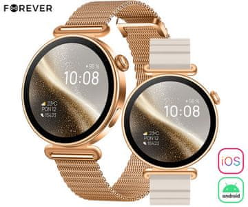 Forever Rosadust SB-380 pametna ura, roza zlata (Rose Gold)