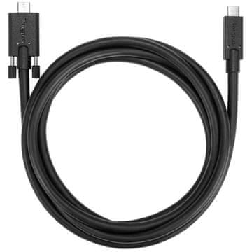 Targus Targus 1,8-metrski USB-C kabel z vijačnim pritrdilnim elementom, ACC1122GLX