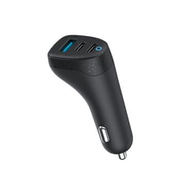 eSTUFF eSTUFF infinite 100W avtomobilski polnilnik, 2 x USB-C + 1 x USB-A, ES631035