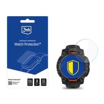 3MK Garmin Instinct 3 Tactical Edition 45 mm (sončna) - zaščita za uro 3mk FlexibleGlass