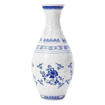 Smania 3D sestavljanka vaza, navdihnjena z Van Goghovimi umetninami ArtVase - Moder in bel porcelan