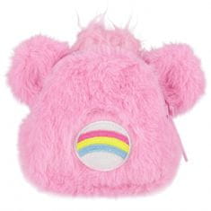 sarcia.eu Care Bears Roza denarnica za deklico, denarnica za denar, plišasta denarnica z zadrgo 10x10x3 cm