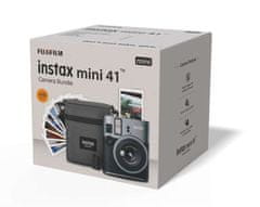 FujiFilm Instax Mini 41 bundle, fotoaparat + torbica + komplet 10 filmov (5000099141)