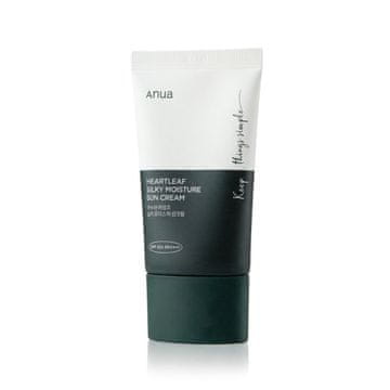 Anua Heartleaf Silky Moisture Sun Cream SPF50+ vlažilna in pomirjujoča krema za sončenje za obraz 50 ml unisex
