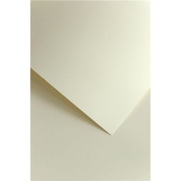 Galeria Papieru Oblikovalski papir A4, gladek, 200 g, slonokoščena barva, 50 kosov