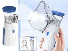Verkgroup Prenosni baterijski USB ultrazvočni inhalator nebulator za otroke in odrasle