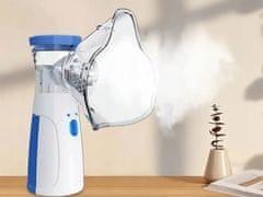 Verkgroup Prenosni baterijski USB ultrazvočni inhalator nebulator za otroke in odrasle