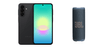 Galaxy A27 5G pametni telefon, 128GB, črn + JBL Grip zvočnik (SM-A276BZKBEUE -1)