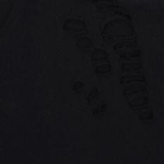 Rebel Črna bombažna t-shirt, mladinska majica s kratkimi rokavi, 100% bombaž 152