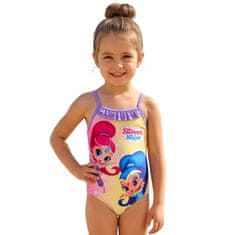 Nickelodeon SHIMMER & SHINE Dekliška enodelna kopalka, za bazen, plažo za deklice 104
