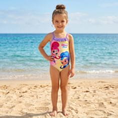 Nickelodeon SHIMMER & SHINE Dekliška enodelna kopalka, za bazen, plažo za deklice 104