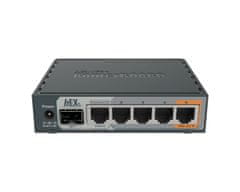 Mikrotik RB760iGS hEX S 5x Gigabit žični usmerjevalnik s SFP režo in RouterOS