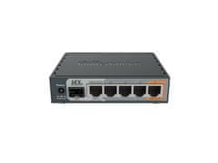 Mikrotik RB760iGS hEX S 5x Gigabit žični usmerjevalnik s SFP režo in RouterOS
