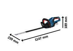 BOSCH Professional akumulatorske škarje za živo mejo GHE 18V-60 (06008C9001)