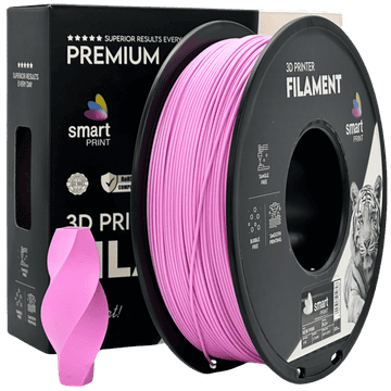 Smart Print 5x PLA+ Nova Roza Filament 1.75mm - Smart Print za 3D Tisk (1kg Kolut)